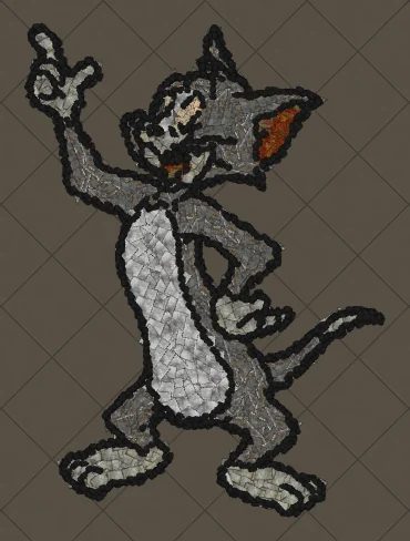 Tom Waving Path of Exile hideout art