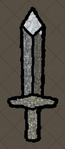 Pixel Sword Path of Exile hideout art made from real in-game decorations