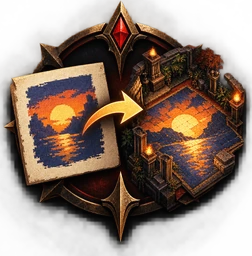 POE Hideout Art Generator emblem